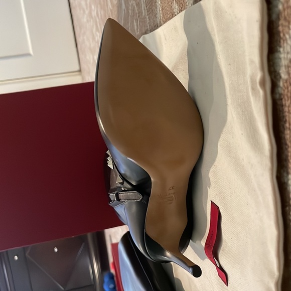 Valentino garavani rock stud black boot. NWT - Picture 4 of 5